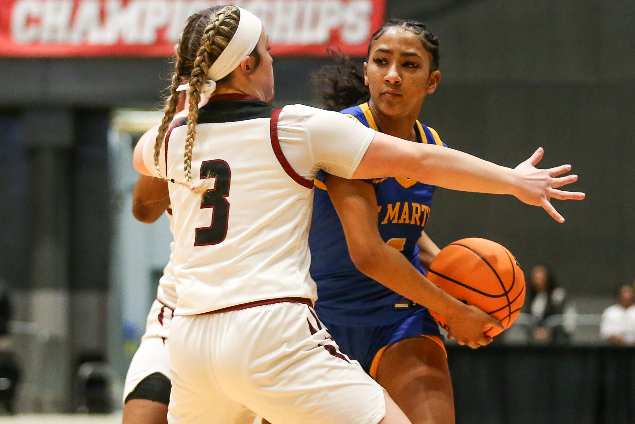 Prep Hoops: Germantown leads wire-to-wire in beating St. Martin 50-43 in Class 7A Final Four