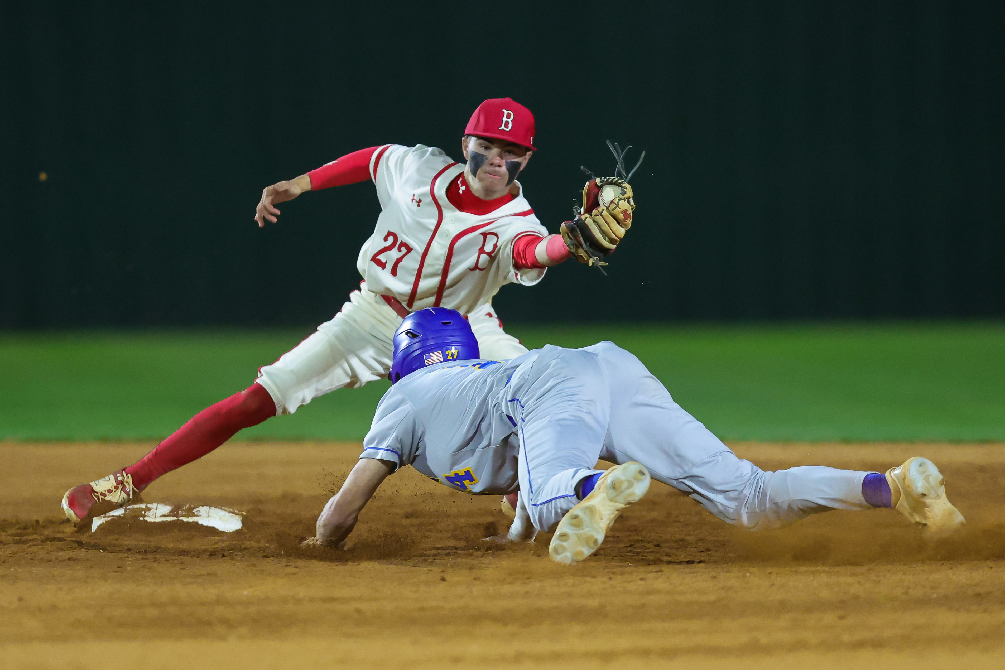 Prep Baseball: Biloxi’s two man show of Fontenelle and Delaughter pushes Indians past St. Martin 1-0 Tuesday night