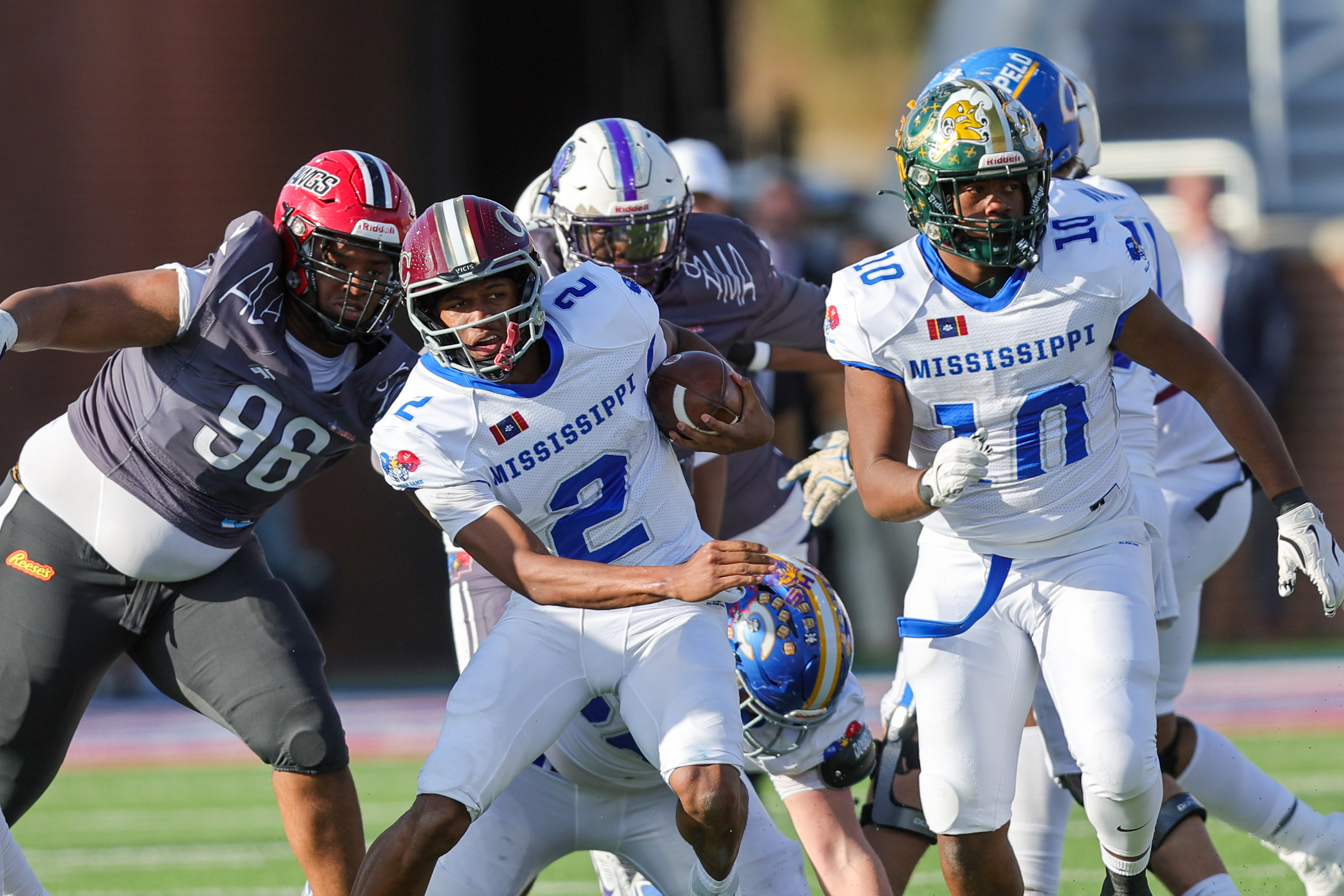 Prep Football: Alabama continues dominance of Mississippi with 35-29 comeback win in all-star game