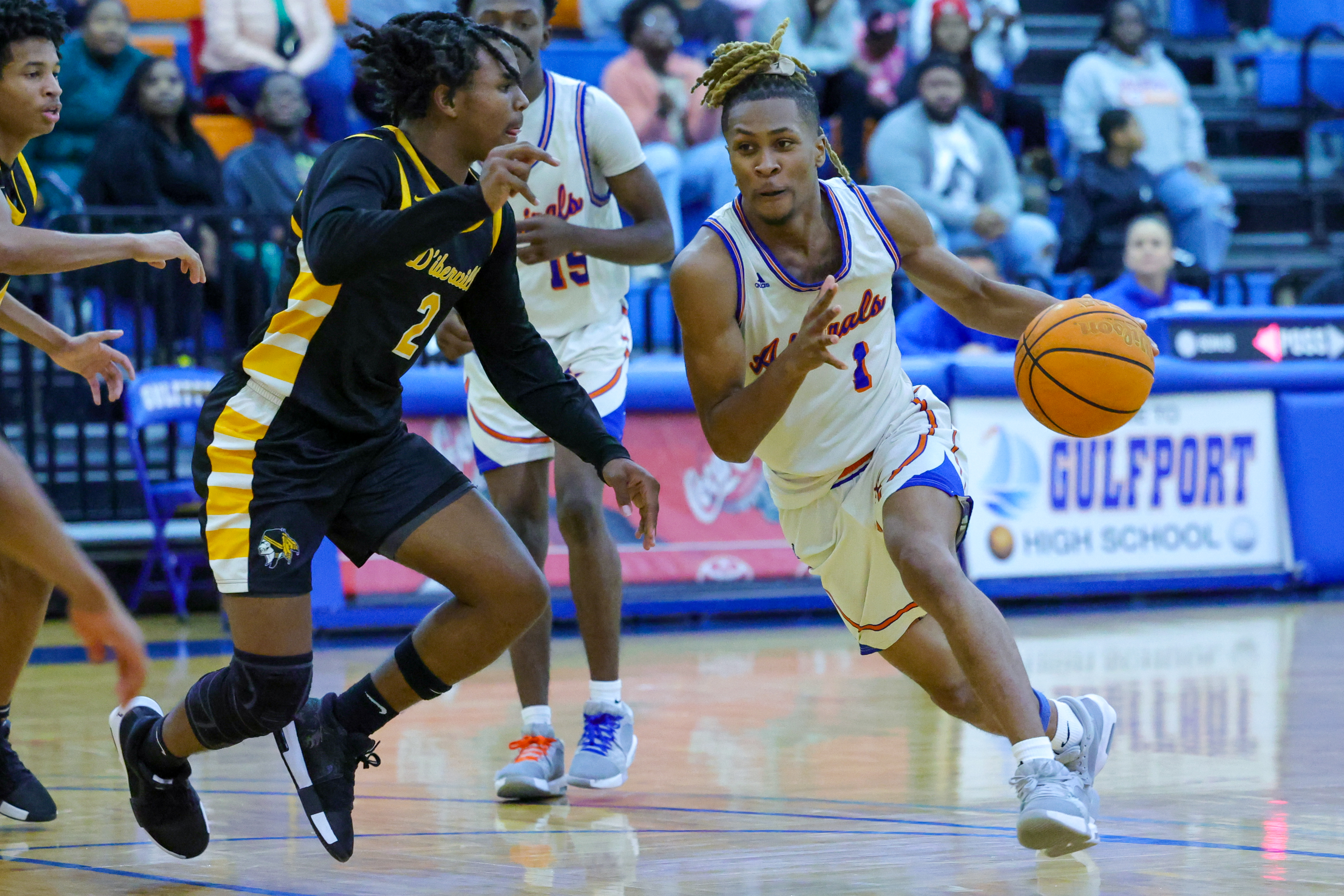 Prep Basketball: Gulfport Admirals sail into Christmas at a perfect 14-0 after 56-40 win over D’Iberville Friday