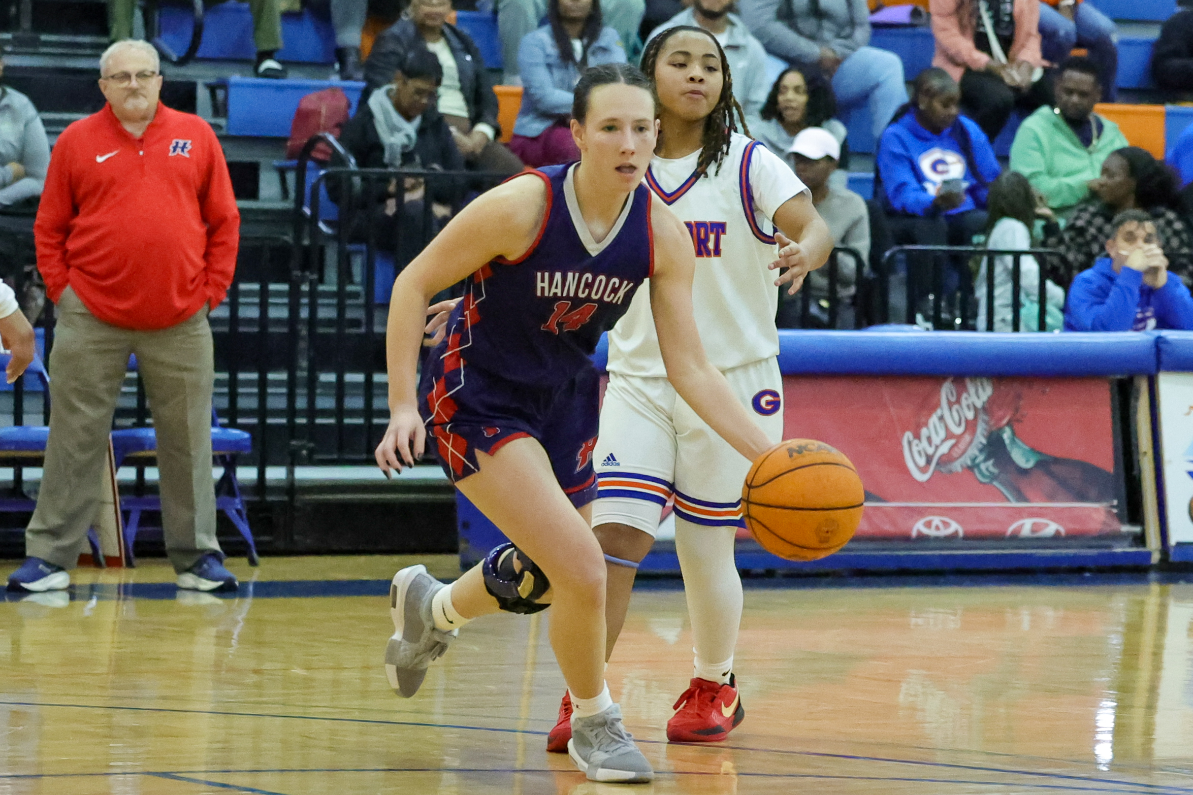 Prep Basketball: Hancock’s Anslee James gets the “Baria Law Firm Game Ball of the Week”