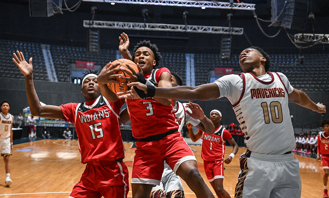 Prep Basketball: Germantown’s big boy ball bumps off Biloxi, 55-30