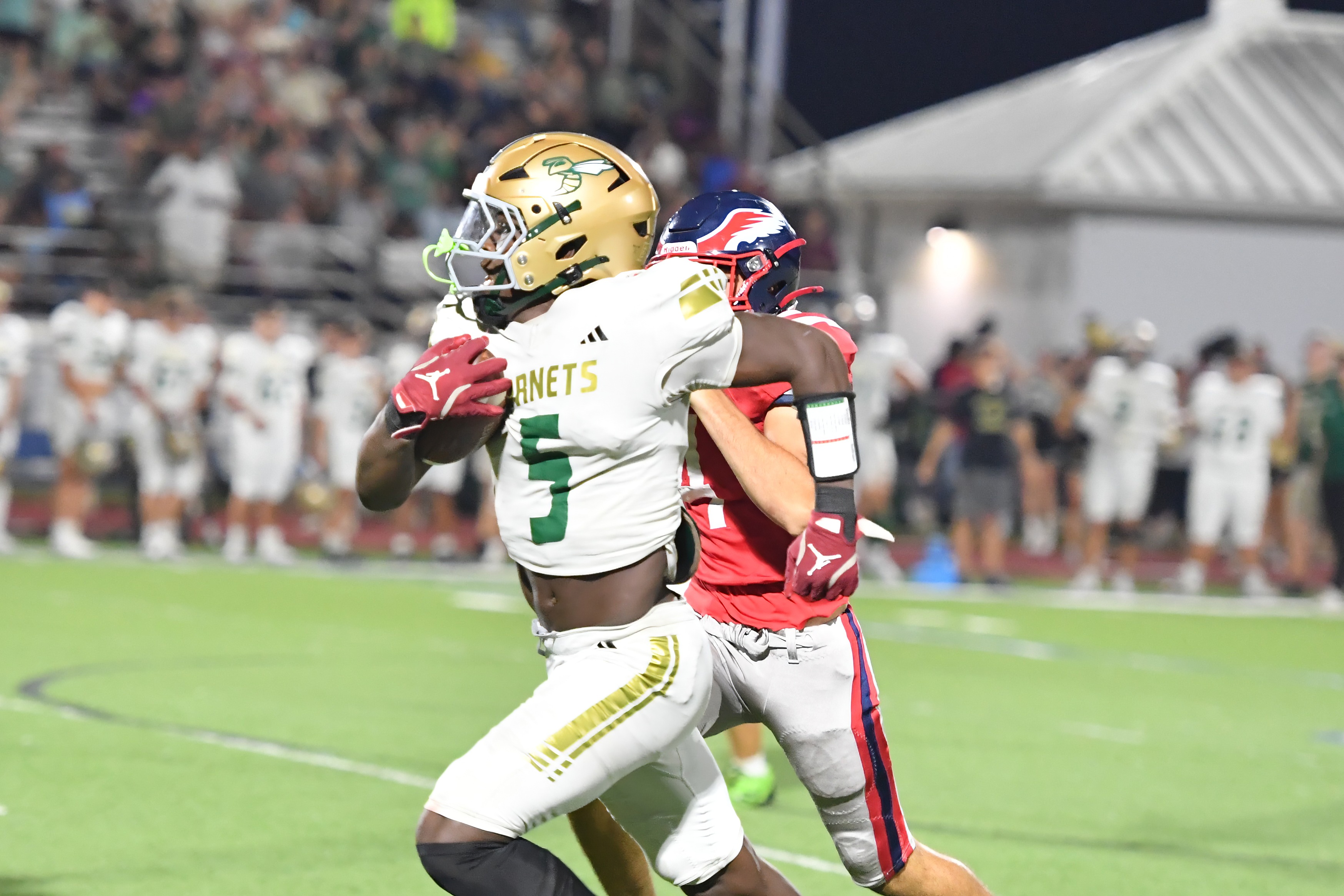 Prep Football: Keys runs wild for over 500 yards and 8 scores as Poplarville handles Hancock 60-54