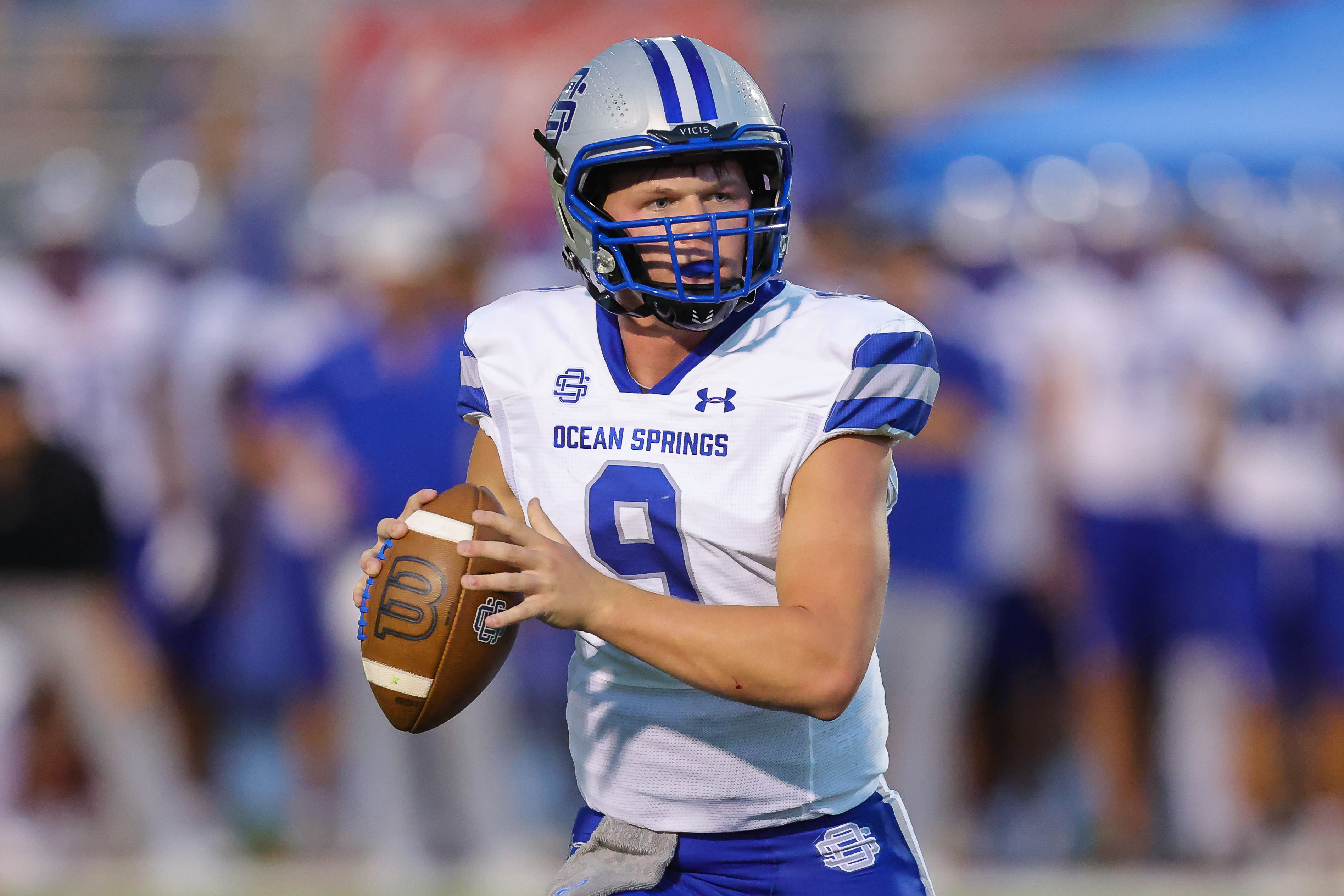 Prep Football: Greyhound QB1 Berglind gets the “Baria Law Firm Game Ball of the Week”
