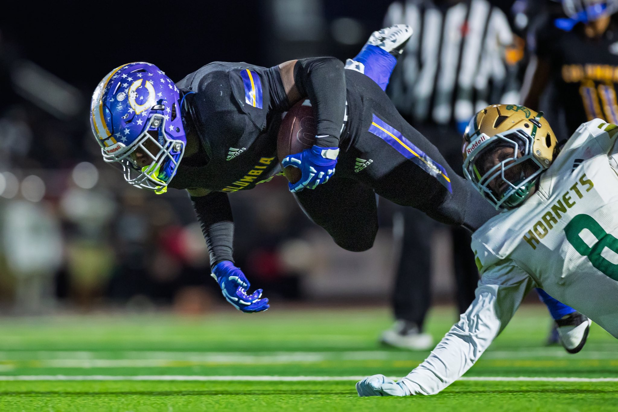 Prep Football: Columbia pounds Poplarville 49-28 to take Region 7-4A title Thursday night