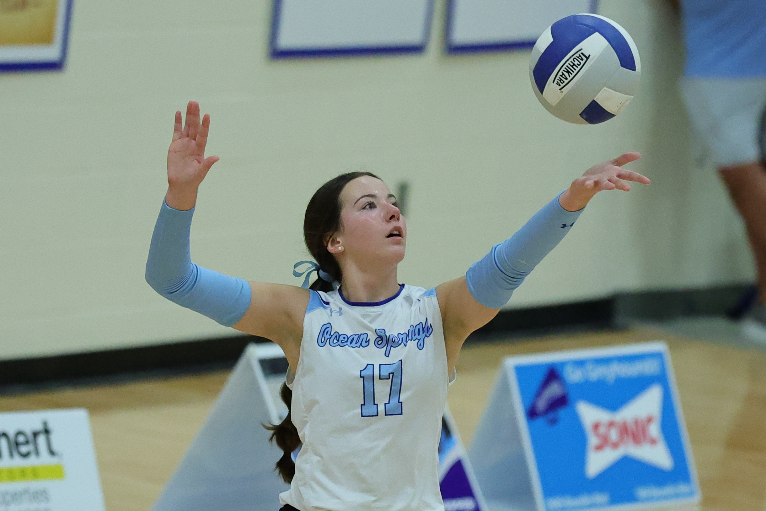 Prep Volleyball: Lily Rutland of Ocean Springs in the “Southern Six Senior Spotlight” this week