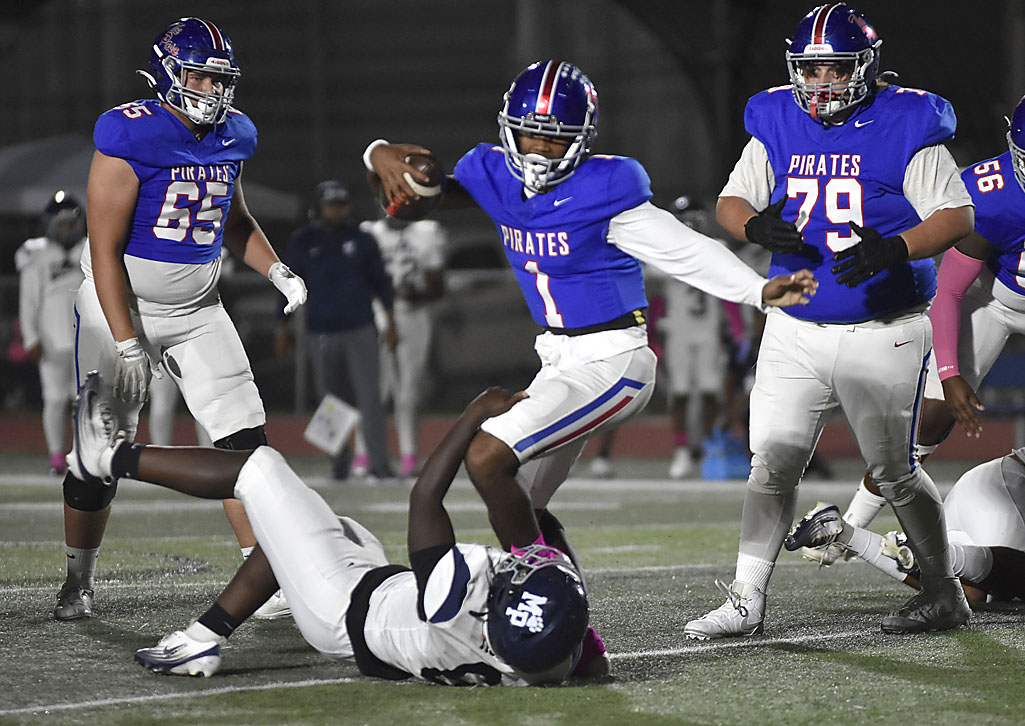 Prep Football: Pirates make history with 49-0 thumping of Moss Point Friday night