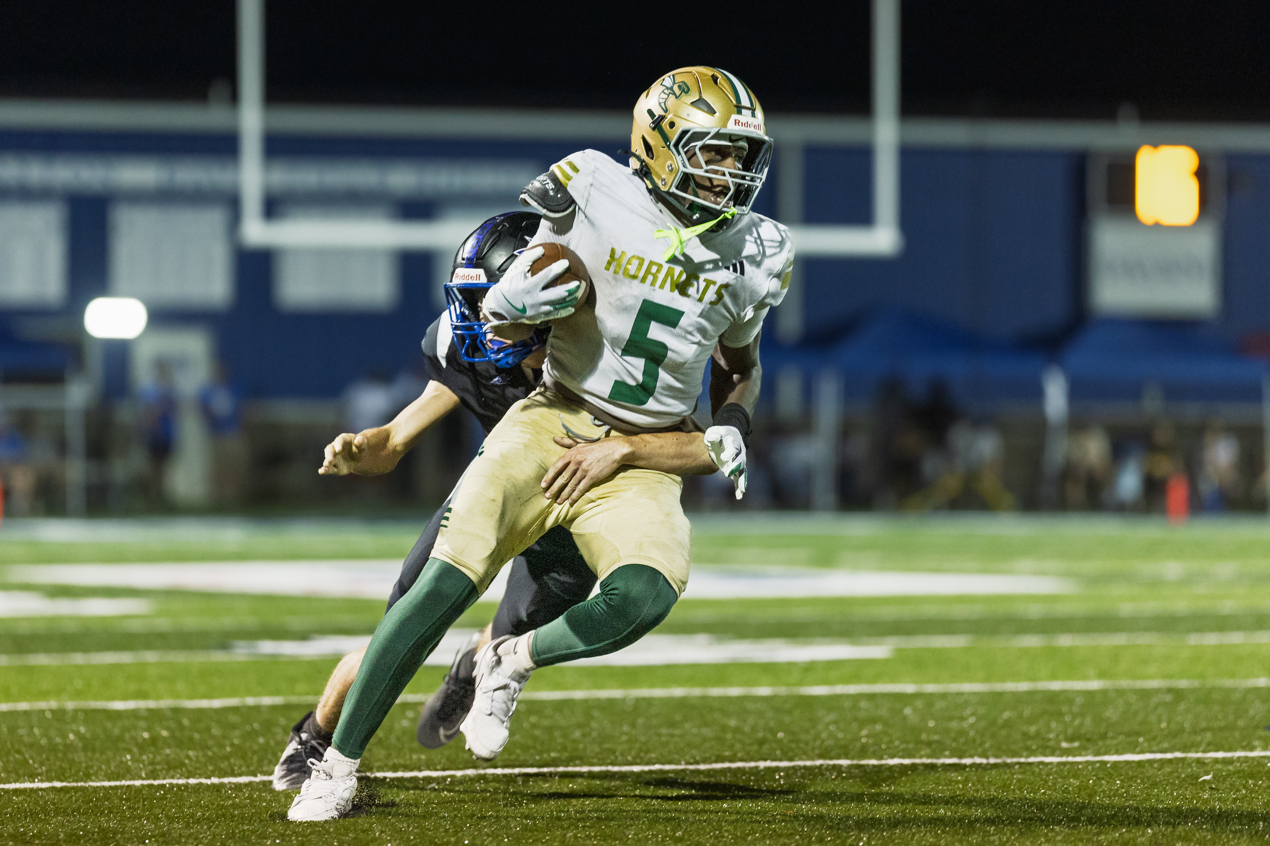 Prep Football: Poplarville’s Keys gets the “Baria Law Firm Game Ball of the Week”