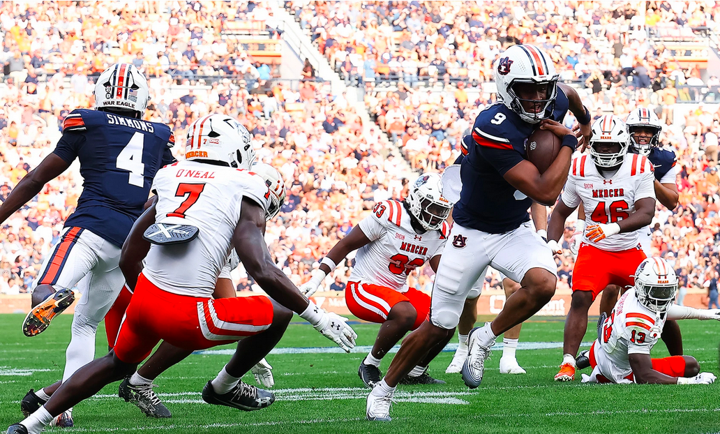 George County product Knight shines Saturday in his first start at Auburn