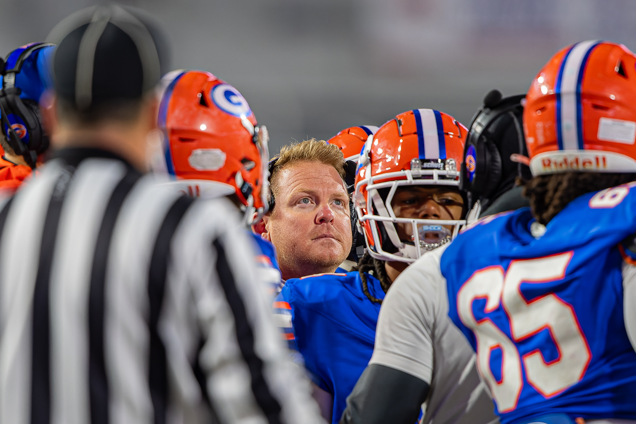 Prep Football: The Gulfport offensive line gets the “Baria Law Firm Game Ball of the week”