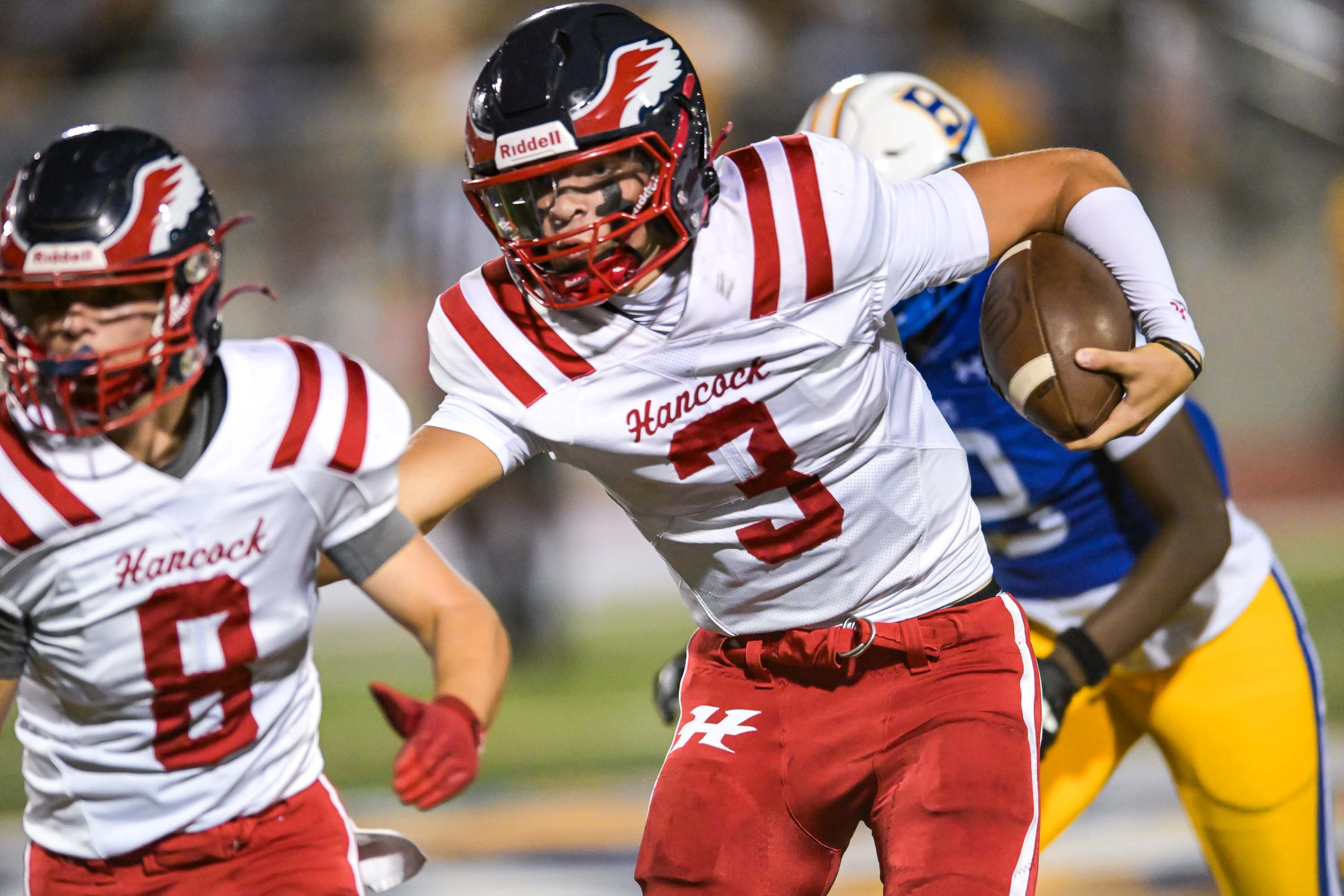 Prep Football: Hancock’s Koenenn tops Class 6A All-State First Team with 7 other “Southern 6” stalwarts