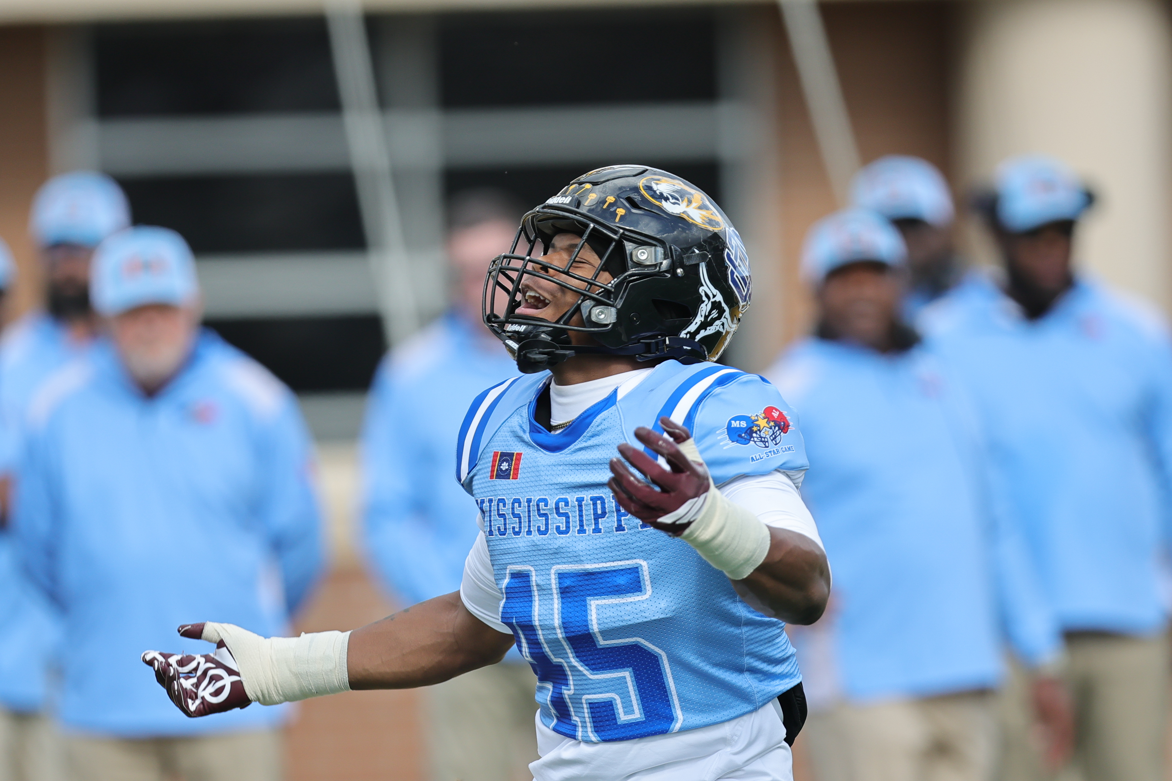 Prep Football: Warrior Triplett gets the “Baria Law Firm Game Ball of the Week”