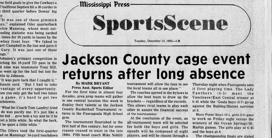 Prep Basketball: The Jackson County Basketball Tournament returns Monday (Part One)