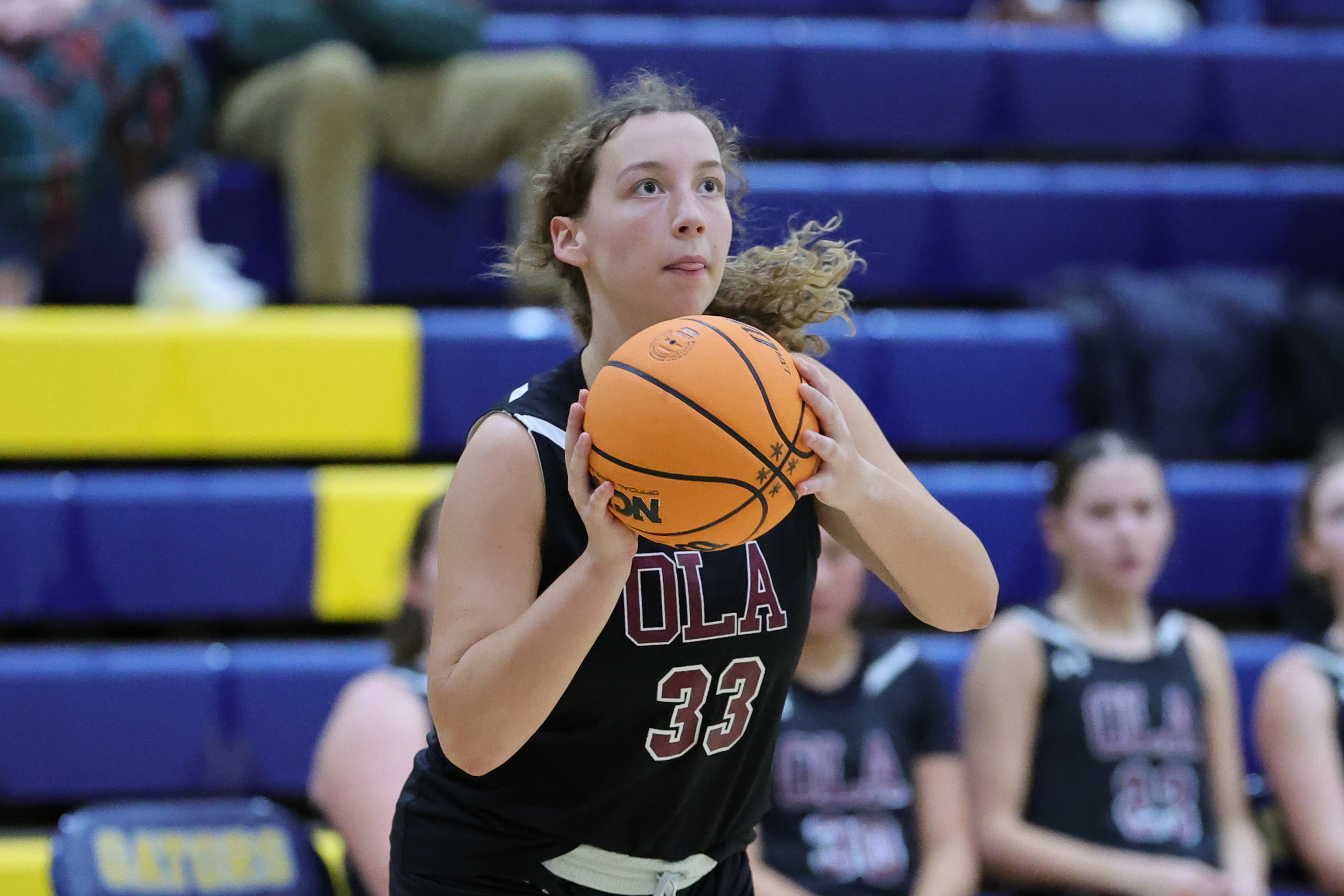 Prep Basketball: Laporte’s late trey pushes OLA past Quitman Friday night