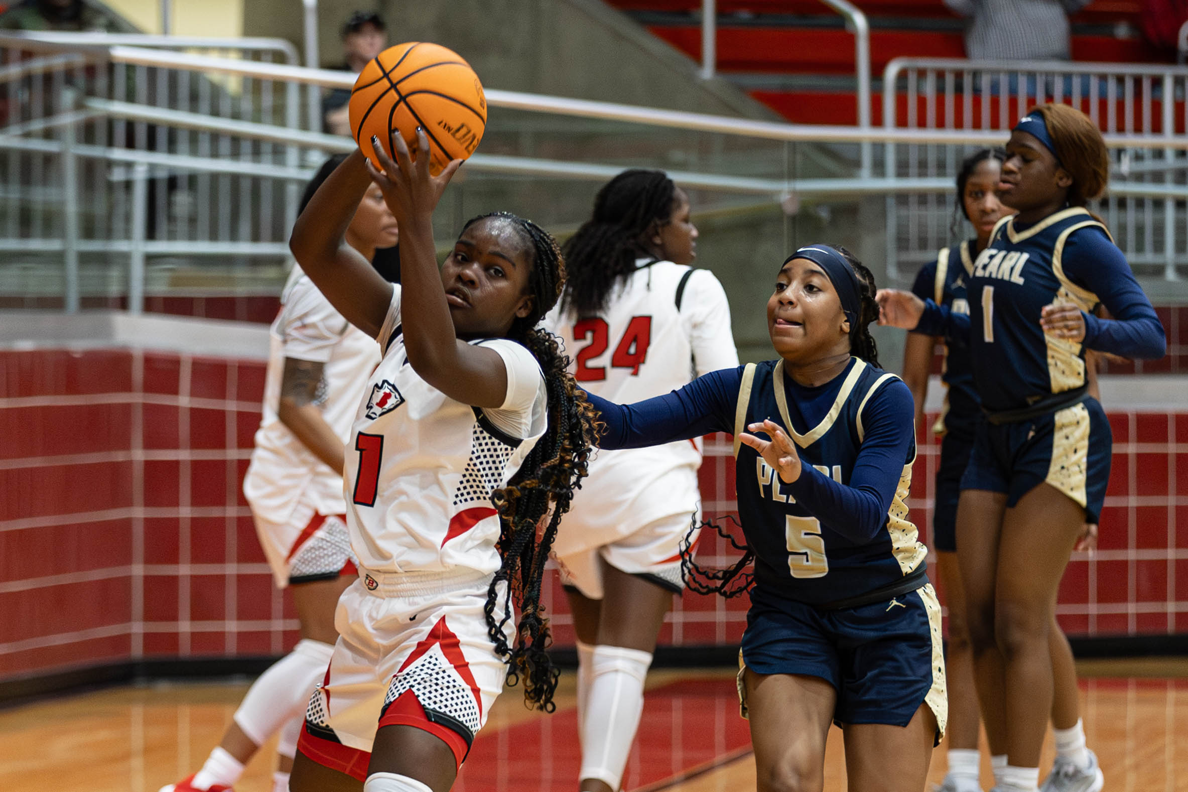 Prep Basketball: Lady Indians pound Pearl in Class 7A South State playoff opener