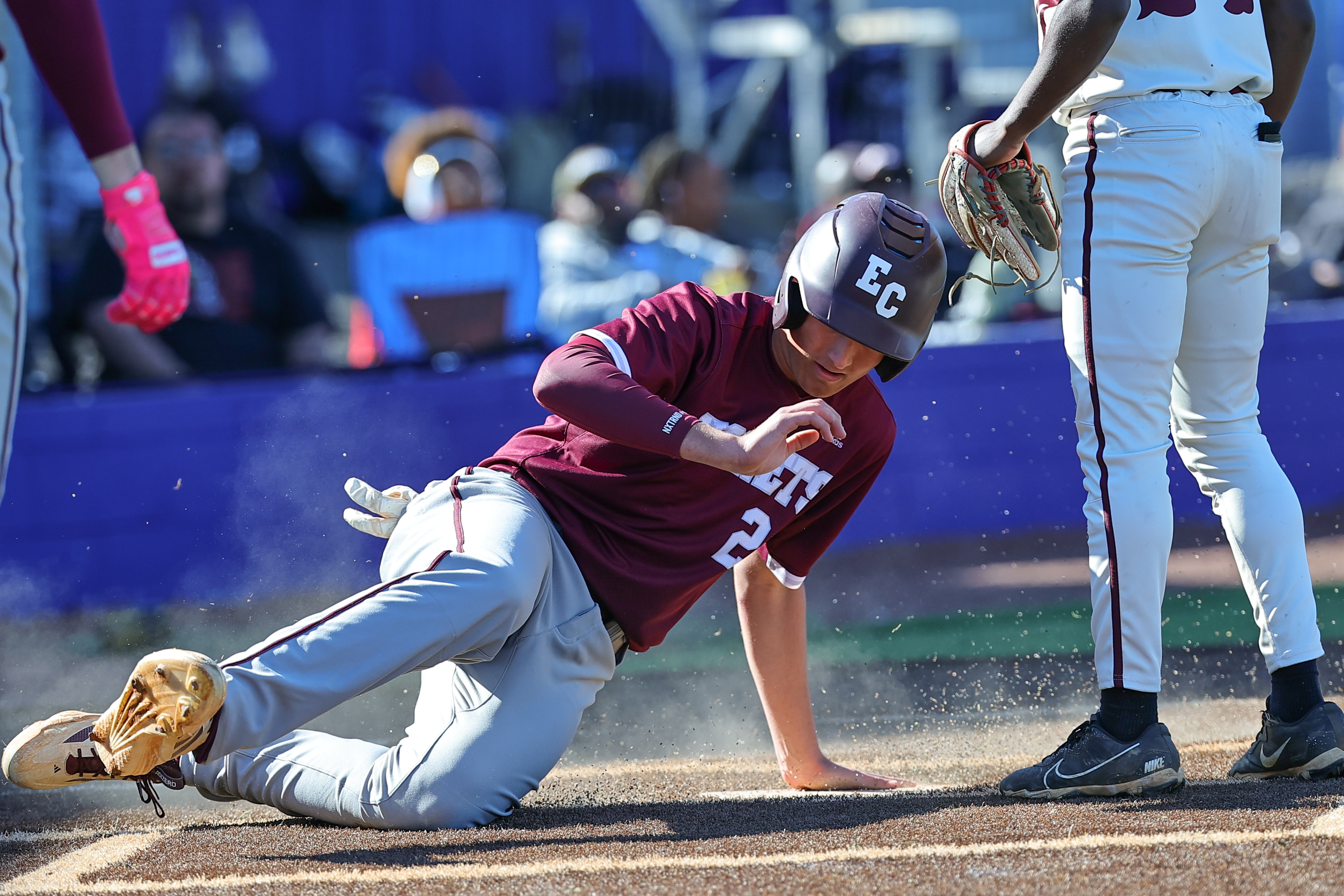 Prep Baseball: East Central opens Region 4-5A play after splitting games in the Battle at the Beach