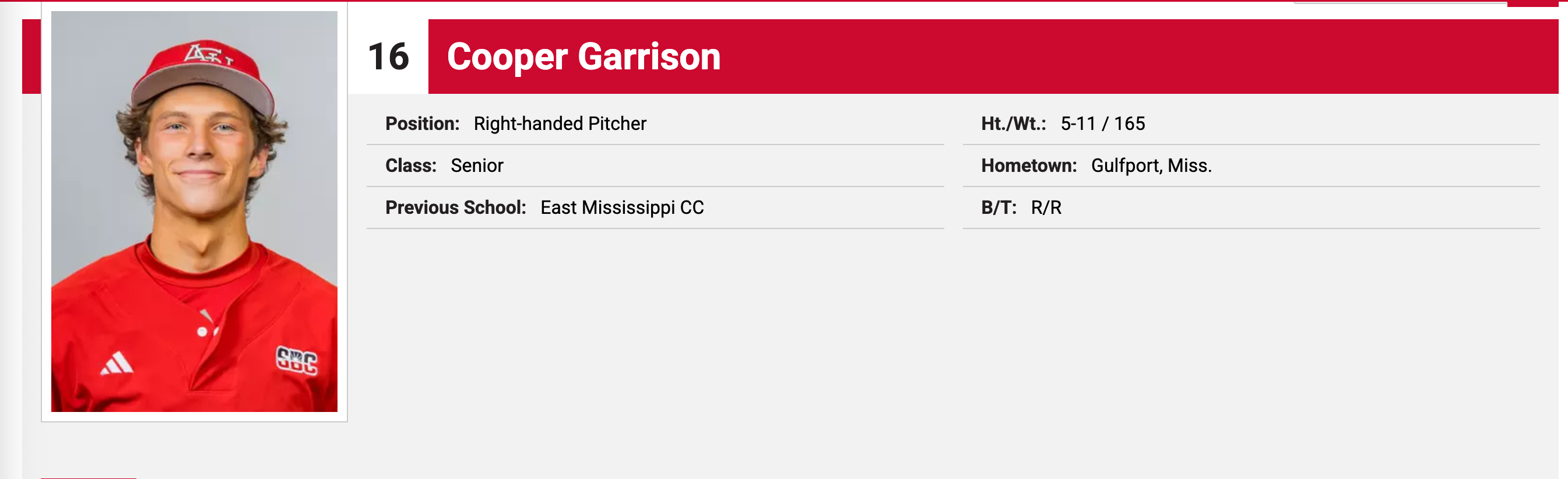 Former Admiral Garrison helps Arkansas State secure Sun Belt Conference series win over Southern Miss